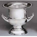 8 1/2" Silver Plated Stainless Steel Wine Cooler Trophy